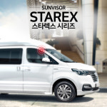 현대 자동차 스타렉스 시리즈 어반 그랜드 스모그 썬바이저 빗물받이 썬바이져 : 케이모터스