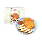 맛있는 수제 등심 까스 가츠 돈가스 촉촉 바삭 100g x 20매(팩) 2kg 가정 업소 : 옐로푸드
