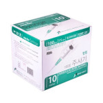 정림 일회용주사기 10cc 멸균 개별포장 100개 : 메디부스트