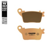 [GALFER] ZX-10R 리어 브레이크 패드 [SINTERED] FD363 G1371 : 위바이크