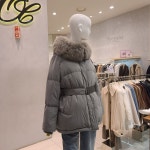 ZOOC 후드폭스구스다운패딩 V204PSG932 : 롯데 수완점 주크