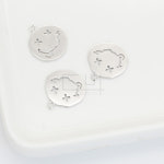 엑스 스마일 펜던트 13mm x 15mm [P0028_S] : 비즈포유