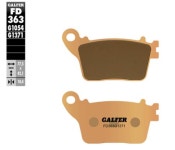[GALFER] ZX-6R 리어 브레이크 패드 [SINTERED] FD363 G1371 : 위바이크