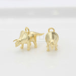 무광 공룡 펜던트 6.5mm x 18mm x 10.5mm [P0049_MG] : 비즈포유
