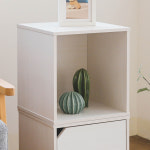 아이리스 코리아 DIY 책꽂이 낮은 거실 서재화 틈새 전면 미니 1단 책장 오픈형 : 아이리스프라자