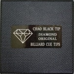 다이아몬드 당구하우스팁 블랙팁 6겹 : 비캠퍼