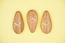옥쿤[okkun] 소소(小so)한 원목 벽걸이 시계 : made by Okkun