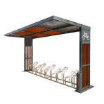 자전거보관대 NO13 자전거거치대 4M 스틸도장 아파트 빌라 공공장소 : 에코세이프티