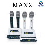 디컴 MAX2 맥스 코인 노래방 무선 마이크 충전식 : 비비케이사운드