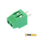 DG308-2P 2.54mm 터미널 블럭 PCB 연결 단자 (10개묶음) [OPEN-CE023-001] : 오픈아이디어