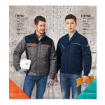 TB-907 / 오렌지 스티치 근무복 점퍼 / 티뷰크  / 추동복 작업점퍼 작업복 / 용인 : 주식회사 삼정종합상사