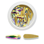 바르나 네일 레인드롭 스톤 파츠 물방울 크리스탈 큐빅 8종 선택1 : 바르나