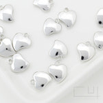 하트 펜던트 8mm x 9mm [P0070] : 비즈포유