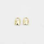 자물쇠 펜던트 (S)9mm x 12mm [P0059_G] : 비즈포유