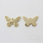 나비 펜던트 16mm X 11mm [P0073_G] : 게코크레용