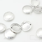 베이직 원형 로켓 펜던트 20mm x 23mm [P0072_S] : 비즈포유