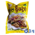 콩과 현미로 만든 콩고기 비건콩탕수 750g(250gX3p) : 제이앤제이푸드