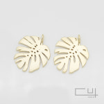 무광 몬스테라 펜던트 [16mm X 18.5mm] [P0064_MG] : 게코크레용