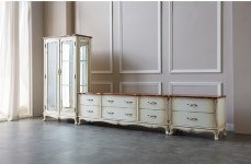 메티스가구 수입거실장, PJ 화이트거실장 원목거실장세트 : 메티스가구