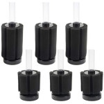 WMYCONGCONG 6 PCS Fish Tank Aquarium Cylinder Soft Biochemical Sponge Filter XY-2835 and X : 해피웰빙 2