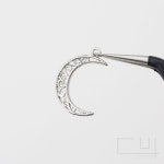 달 펜던트 10mm x 15mm  [P0076_S] : 비즈포유