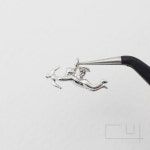 큐피트 펜던트 16mm X 8.5mm  [P0077_S] : 게코크레용