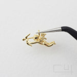 큐피트 펜던트 16mm X 8.5mm  [P0077_G] : 게코크레용