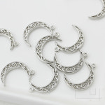 달 펜던트 10mm x 15mm  [P0076_S] : 비즈포유