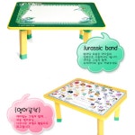 유아상 여자 아이 유아 아기 높이조절 스터디 미술 공부 책 상 밥상 : 오후잡화