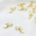 큐피트 펜던트 16mm X 8.5mm  [P0077_G] : 게코크레용