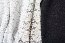 랏셀레이스[원단] 대폭, 플라워패턴 [BY-5215] : lychee21