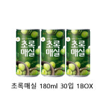 웅진식품 초록매실캔 180ml : 드링킹덤