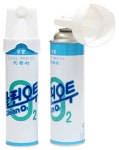 호흡용 휴대산소캔 휴대용 산소호흡기 클린오투 816ml : 동화의료기