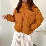 루즈핏 캐주얼 무지 전체안감 패딩 점퍼 자켓(3col) : 연아옷장