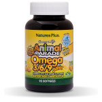 애니멀 퍼레이드 오메가 3 6 9 주니어 90정 레몬 NaturesPlus Animal Parade Source of Life Omega 3 6 9 : 마리오몰