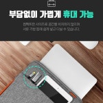 베이식스 C타입 맥북 노트북 연결 유선 기가비트 랜 선 젠더 이더넷 인터넷 어댑터 포트 : 디큐브