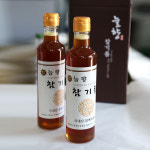 늘향기름집 국산 방앗간 고소한 참기름 답례품 선물세트 300ml : 늘향기름집
