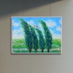 산들바람, 오진(O Jin), 액자포함 : 그림닷컴