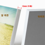 아크릴 인테리어 대형 사진 엣지 액자 프레임 : 100번길 액자