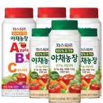 야채농장 ABC주스 파스퇴르 과일야채 100% 유기농주스 190ml (32팩) : 파스퇴르365