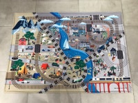 엘림코리아 아기 놀이방 바닥 플레이매트 컨트리(시골마을 도로매트) : 현대가든 엘림코리아