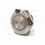 PX19CM-P10Y-E 19파이 3색 자동복귀 LED 메탈 방수스위치 : 스위치올