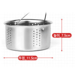 인덕션용 스텐 아기 보리차 난로용 5리터 7리터 물끓이는 인덕션 보리차 우려내기 주전자 : 단감마켓