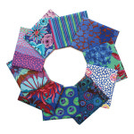 [ 한정수량 ] 카페파셋 컬러의마술사 _그린블루퍼플 퀼트 원단 10종 세트 : 피타로타 프라그랑스