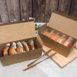 사각 크라프트 다용도상자 마들렌박스 (50개) : 한통