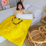 스마일 극세사이불 보들보들한촉감 유아침구 어린이집낮잠이불 : 캣츠아이홈