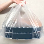비닐봉투 배달 비닐 봉지 치킨 인쇄제작 박스 포장 HD 피자봉투 57호 중특대 100매 : 한성화학