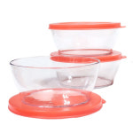 타파웨어 원형 크리스탈 보볼 원형볼 중형 3단세트 538번 : 리빙라인