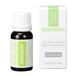 천연 100% 에센셜 아로마 힐링차크라 로즈마리 오일(15ml), 식용오일 : 브레인아티스트