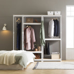 스피드랙행거 드레스룸선반 무볼트 조립식 앵글행거 옷 진열 선반장 팬트리 렉 5040120 : 수납몰